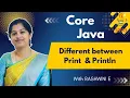 Difference Between print and println in Java Beginner-Friendly Explanation