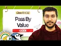 Pass By Value in Java ICSE Class 10