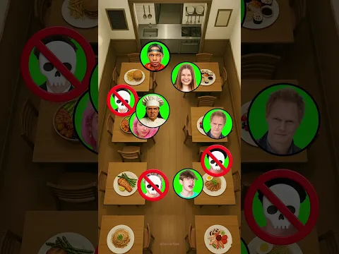 RUN! The Angry Chef Is Coming! 🍳 Alan vs Alex vs Kat vs MrBeast vs Bok 😱