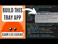 ASMR Live Coding Build a GitHub Notifications Tray App PART 1 RUST