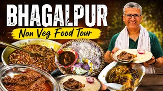 Best Bhagalpur लटपट Non Veg Food Tour | मुर्गा-भात, मीट-भात, लिट्टी-चना, अंडा रोल और डब्बू पोच