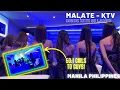 Manila Malate - What is it like inside a KTV Bar with 50 ladies