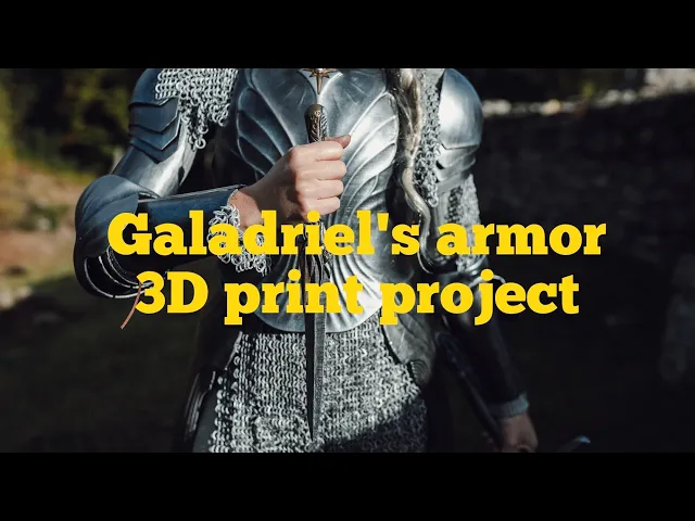 Galadriel Sword and Scabbard – Rings of Power video thumbnail