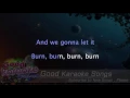 Download Lagu Burn -  Ellie Goulding (Lyrics Karaoke) [ goodkaraokesongs.com ]