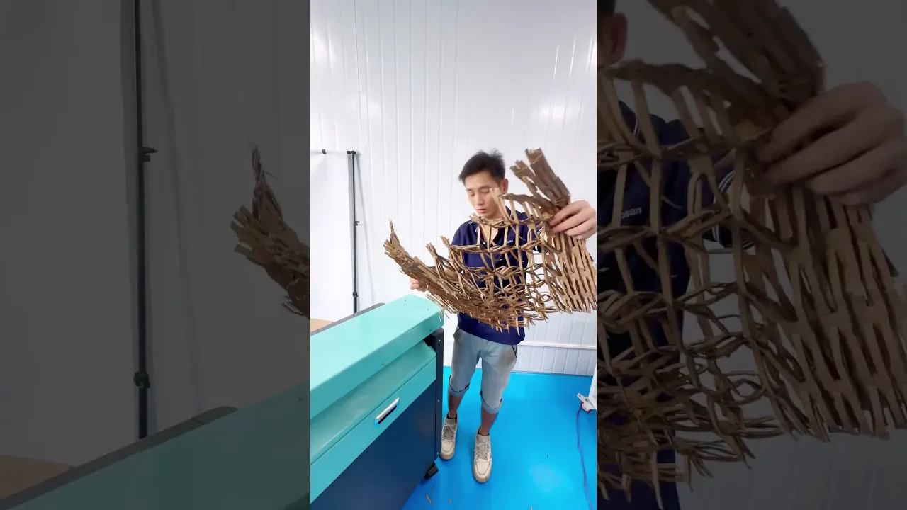 What do you do with Waste? Try Cardboard Shredder. Product Packing Materials by yourself, Save Cost,