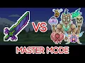 Terraria 1 4 1 - True Night s Edge vs ALL Bosses Master Mode