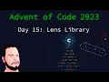 Advent of Code 2023 Python - Day 15 Lens Library