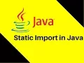 7 17 Static Import in Java