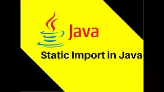 7 17 Static Import in Java