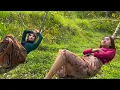 Download Lagu AWW...BIKIN BETAH‼️NEMENIN DUA GADIS DESA CANTIK AKTIVITAS DI KEBUN NGAMBIL SAYURAN