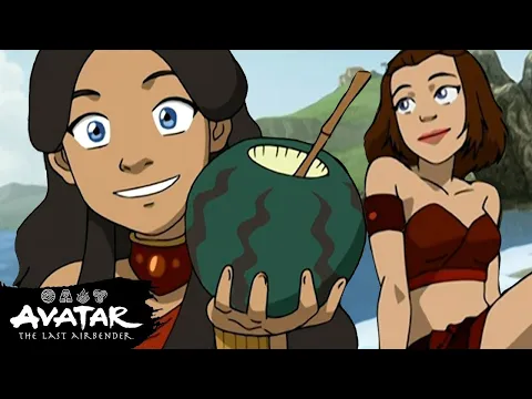 Download MP3 Team Avatar Throws A Beach Party | Full Scene | Avatar: The Last Airbender