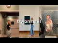 huge try on haul - 500 skims free people I AM GIA and more