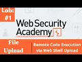 Remote Code Execution via Web Shell Upload PortSwigger solution