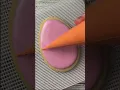 Love this simple wet-on-wet technique for Easter Egg cookies