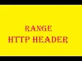 Range http header