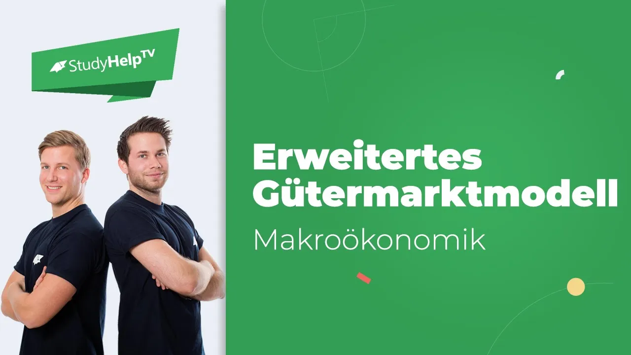 Das erweiterte Gütermarktmodell |StudyHelp