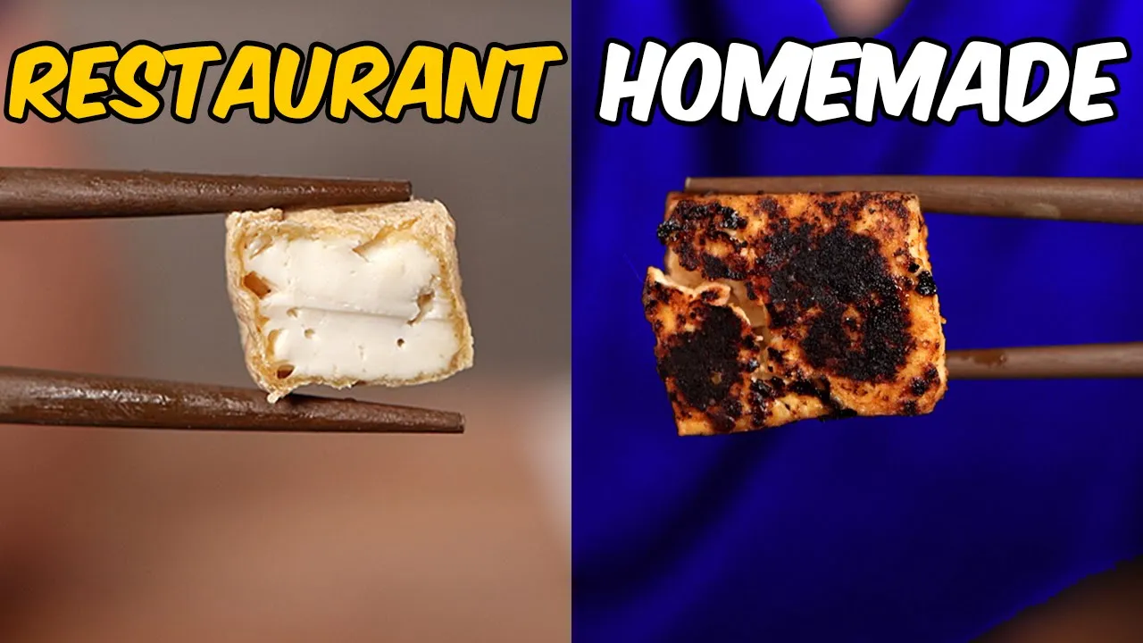 Why Restaurant Tofu is SO MUCH BETTER than Homemade Tofu