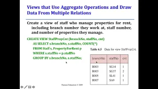 Lecture 6 SQL Views and Relational Algebra