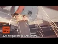 Black Decker 115mm Angle Grinder 5 Cutting Discs