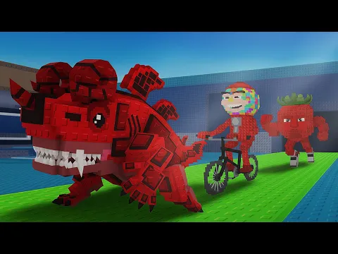 Video Thumbnail: من 0 فلوس الى 1 ترليون باستعمال اللون الاحمر فقط !! 🤑 Roblox Steal a Brainrot