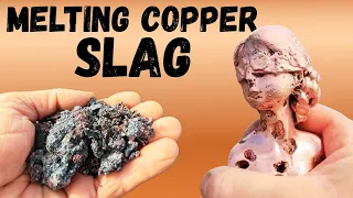 Copper Slag Melting - Plaster Casting - BigStackD ASMR