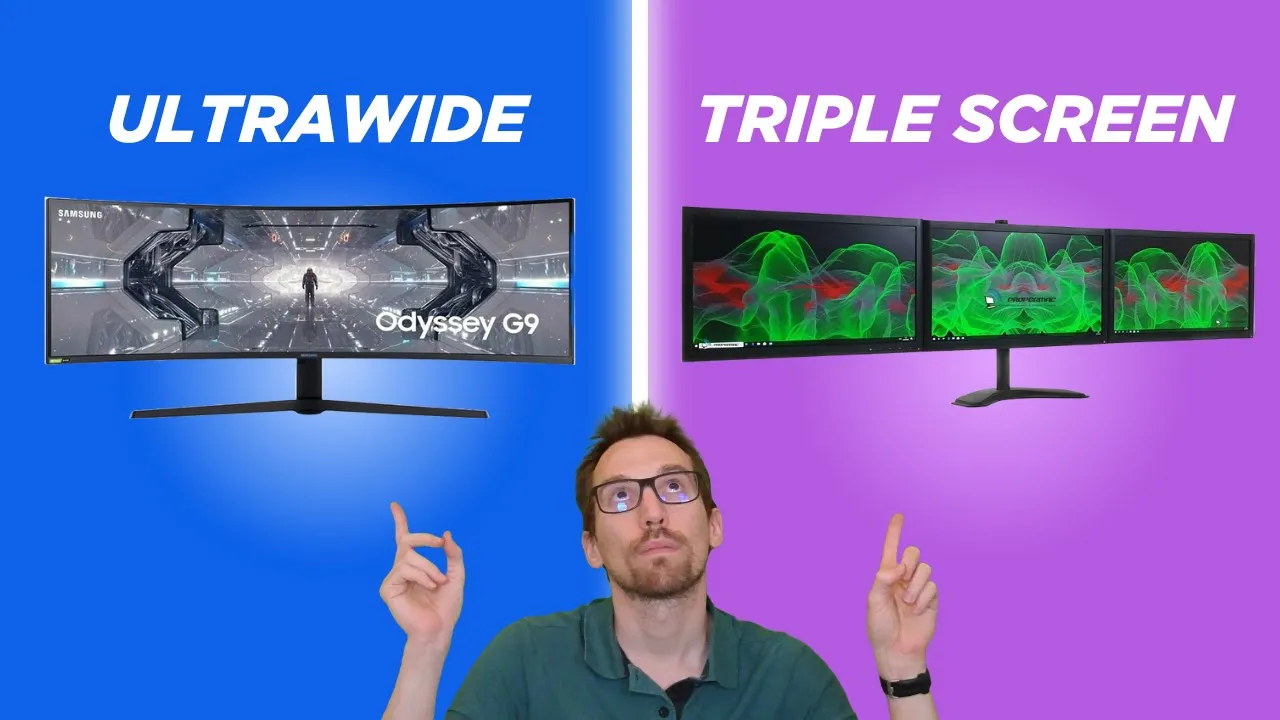 ÉVOLUTION SETUP SIMRACING  : TRIPLE SCREEN 🆚 ULTRA WIDE ? ️