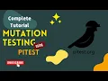 Mutation Testing with Pitest Mutation Testing What is Pitest HINDI