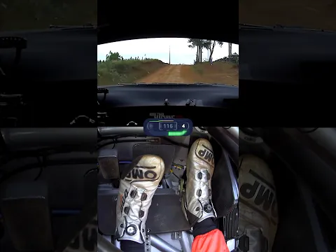 Elfyn Evans flat out onboard, Rally Paraguay SS9 😅