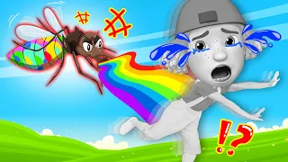 Mosquito Go Away Song | New Paint Stealer Song | Summer Bugs & Insect Songs for Kids | Me Me