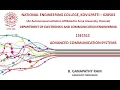 ADVANCED COMMUNICATION SYSTEM UNIT 2 LECTURE 10 - Line Code and its types