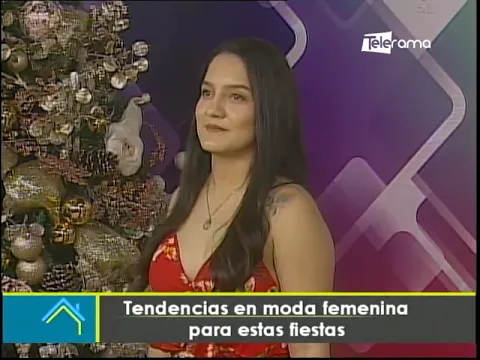 Tendencias en modas femenina para estas fiestas