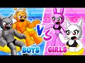 Download Lagu BOYS Vs GIRLS Challenge in POOL PARTY! Who Wins? | Berry Sprunki