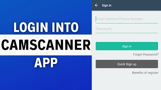 How To Login Into CamScanner The Ultimate Guide