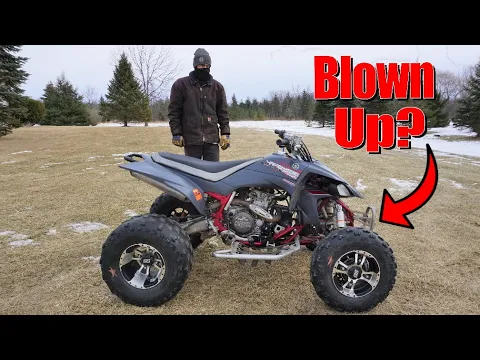 Download MP3 This Is What You Get For $1400. Yamaha YFZ450 First Ride.
