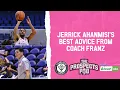 Jerrick Ahanmisi s best advice from Franz Pumaren Tiebreaker Vodcasts The Prospects Pod S02E07
