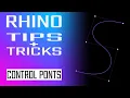 Control points in Rhino 3D - Tips and Tricks