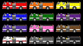 Fire Engine Colors - The Kids' Picture Show
