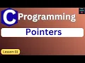 Pointers in C Programming C Programming Tutorial C Programming for Beginners Learn C L-31