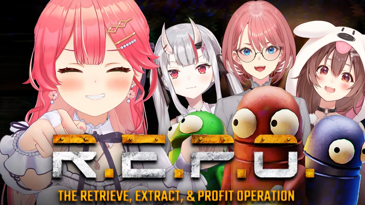 【  R.E.P.O.  】#みっころおにかん ゲラ達といっしょにR.E.P.O.だにぇ！！！！！【ホロライブ/さくらみこ】