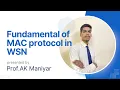 Fundamental of medium access control protocol in WSN Wireless Sensor Network PowerPedia