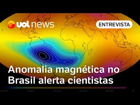 Download MP3 Anomalia magnética no Brasil se aprofunda e alerta cientistas; professor da USP explica o que é