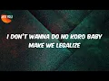 Legalize (Lyrics) - Mr Eazi