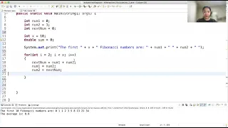 Fibonacci Numbers Code Explained Java