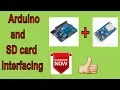 Arduino SD Card and Data Logging