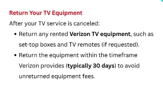 How to Cancel Verizon Fios TV Only - Cancel Steps Equipment Return Final Charges
