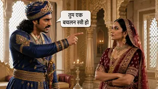 विवाह के दिन ही राजकुमार क्यों अपनी पत्नी को दंड देने के लिए। #hindistory 