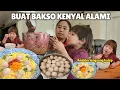 Lagu BUAT BAKSO KENYAL ALAMI ANTI GAGAL‼️ANAK BULE KALAP MAKAN BAKSO SAKING ENAKNYA 😍😍