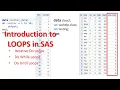 LOOPS in SAS - 1 Introduction to Loops in SAS What is Loop and How Does it Work in SAS