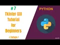 Complete Project in Python Python GUI Tkinter Tutorial for Beginners Telugu