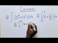 CALCULUS Integration Integral of x 3x -1 and x with limit s